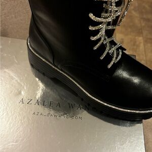 Azalea Wang Moto Glam Boot